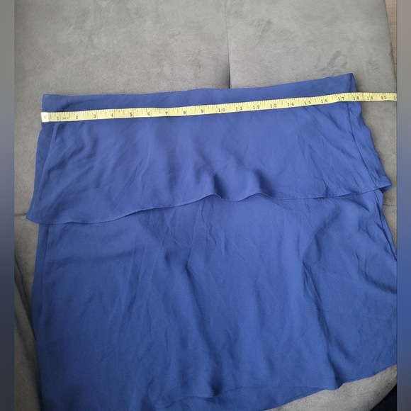 BCBGMAXAZRIA Women's Juliya Tiered Strappy Tank Top Blouse Purple Size Small - Picture 12 of 12